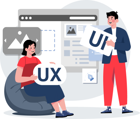 UI/UX tools illustration